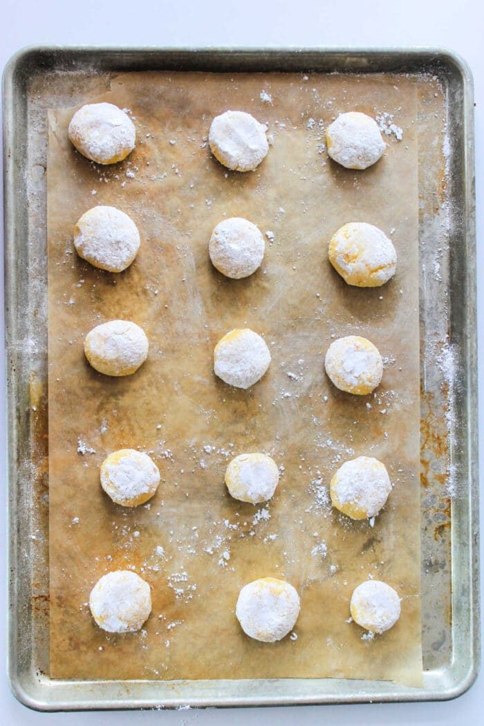 Yellow Cake Mix Cookies with Butter