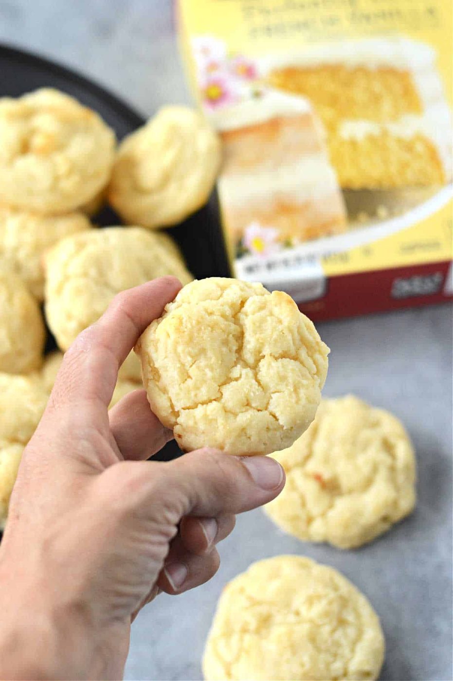 Cake Mix Cookies, plus Cream Cheese