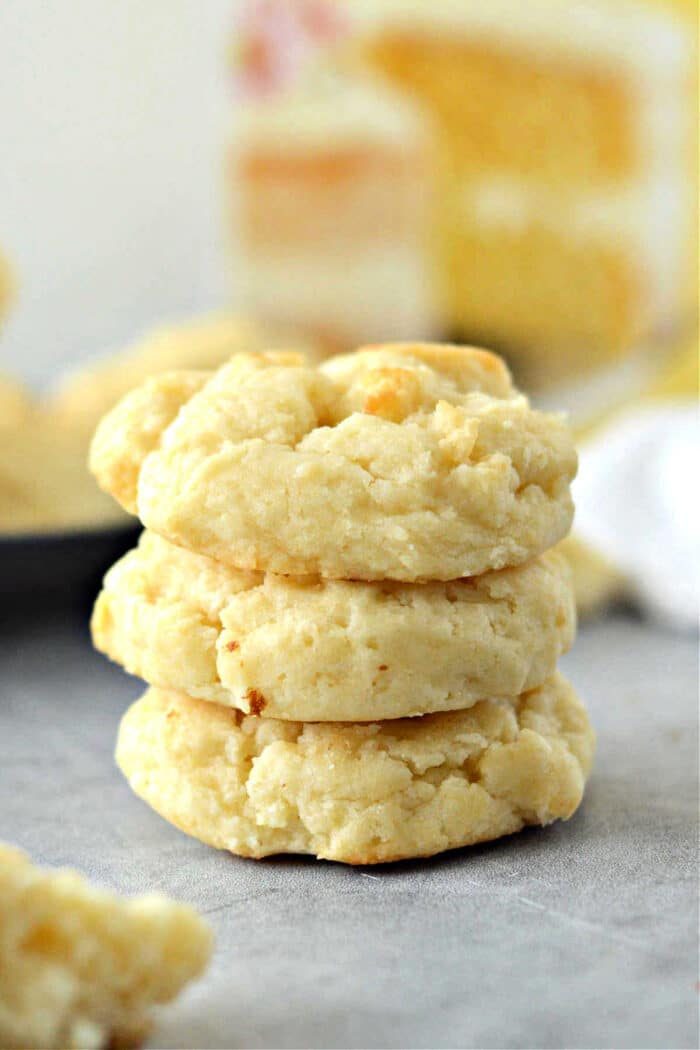 Cake Mix Cream Cheese Cookies
