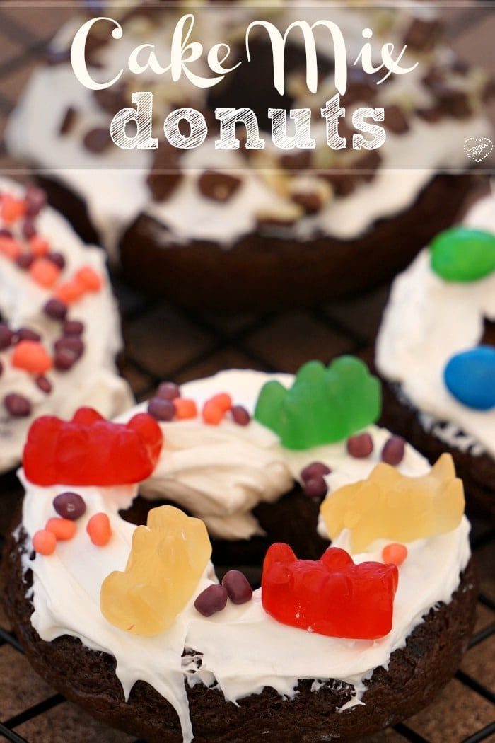 cake mix donuts