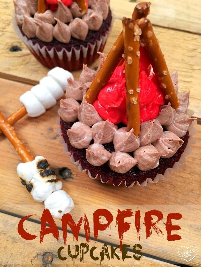 camping cupcakes