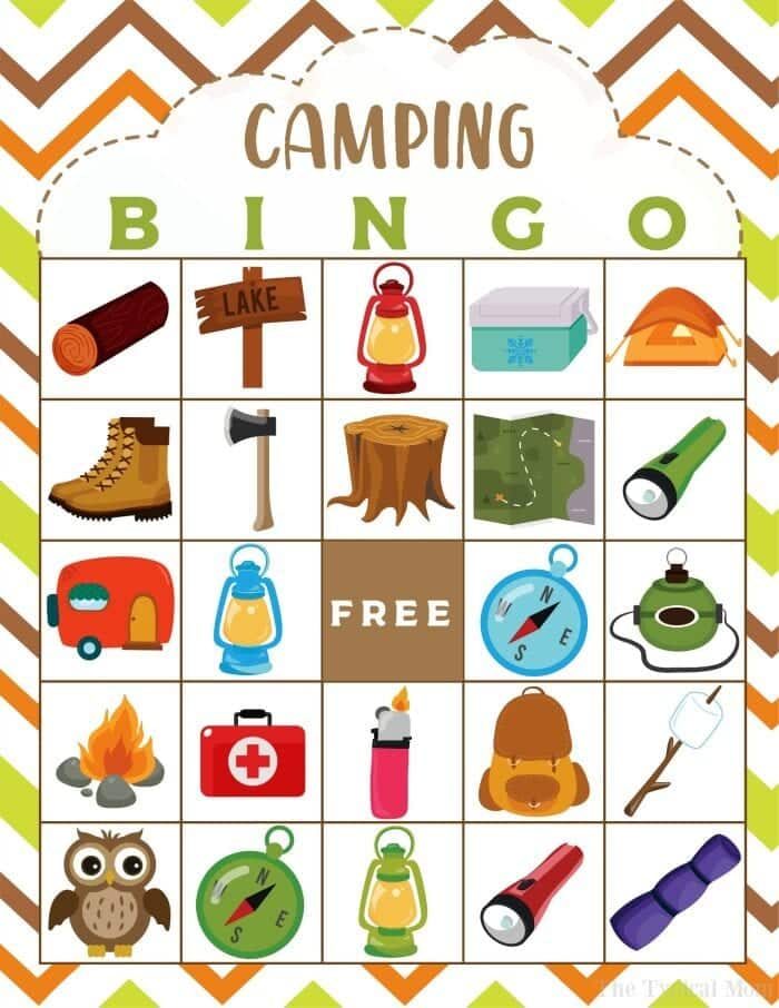 CAMPING BINGO