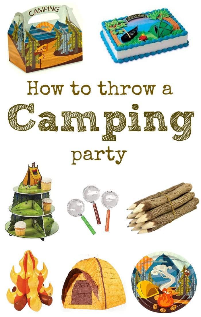 birthday party camping