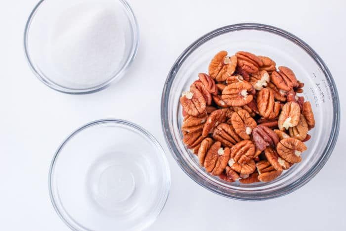 Quick Candied Pecans