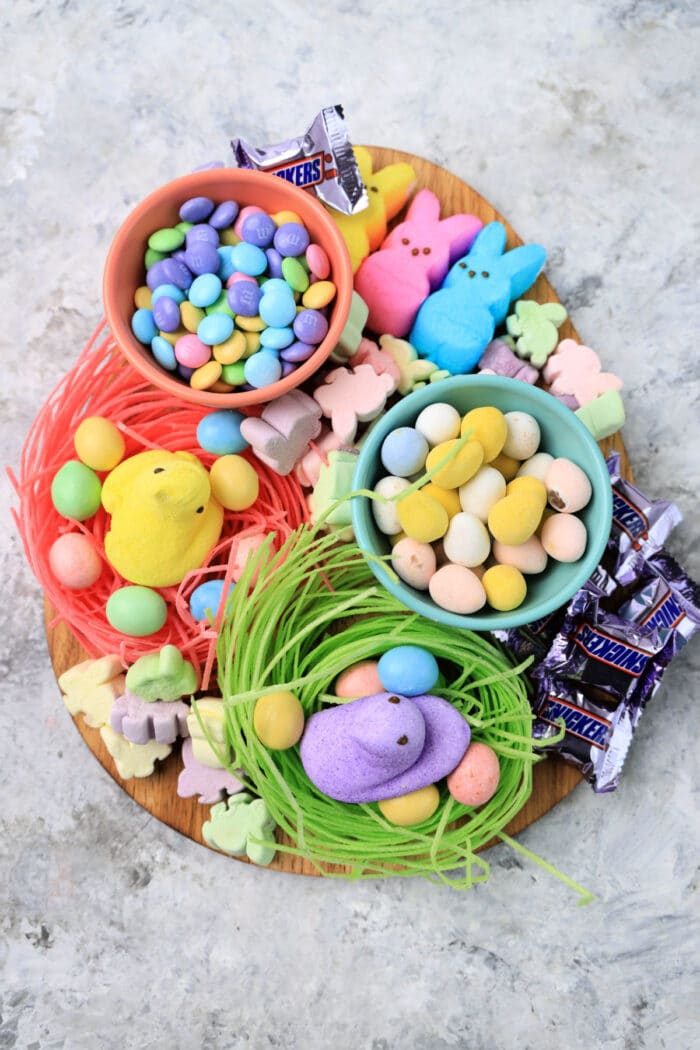 Holiday Candy Charcuterie Board