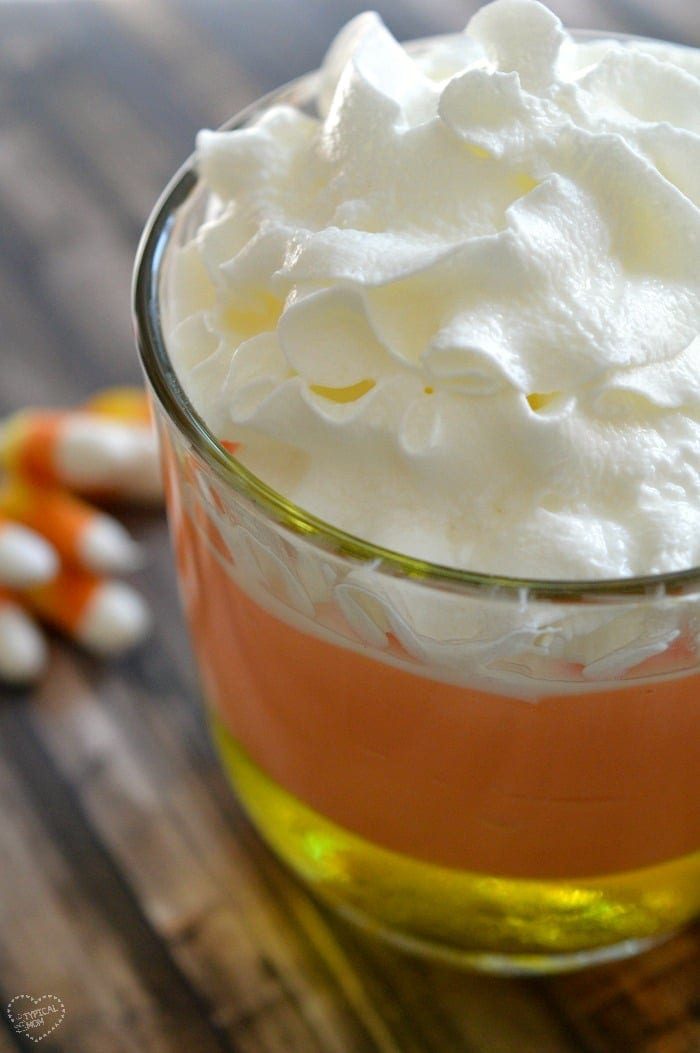 Candy Corn Parfait, plus Jello
