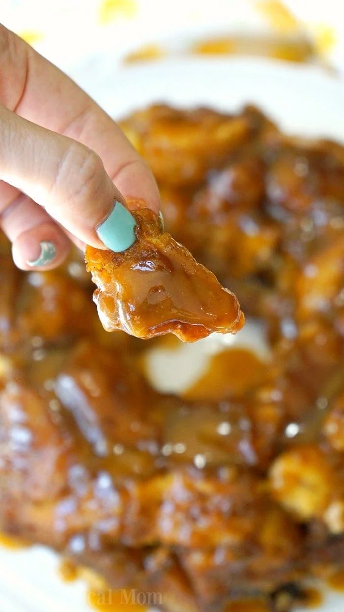 caramel pumpkin monkey bread 3