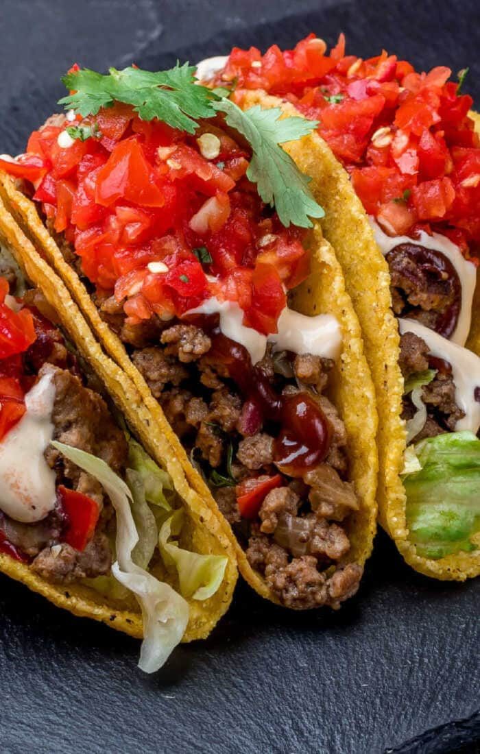 carne asada tacos