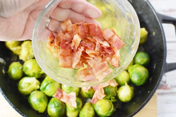 brussel sprouts and bacon