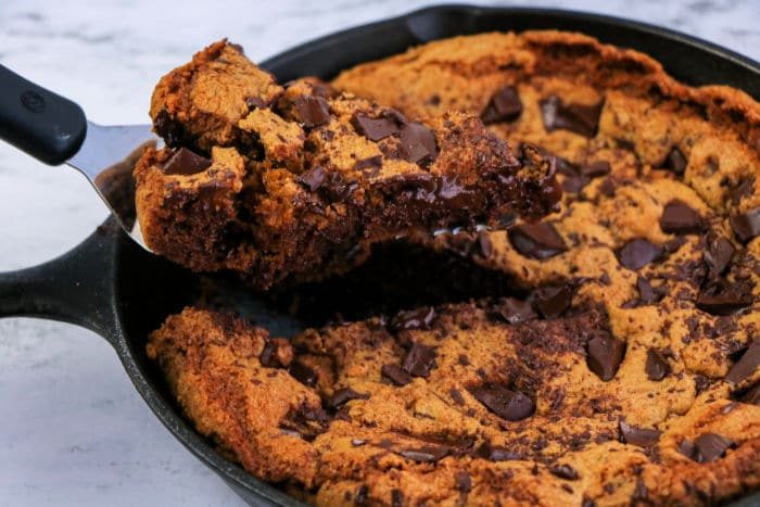 Cast Iron skillet Chocolate Chip Cookie
