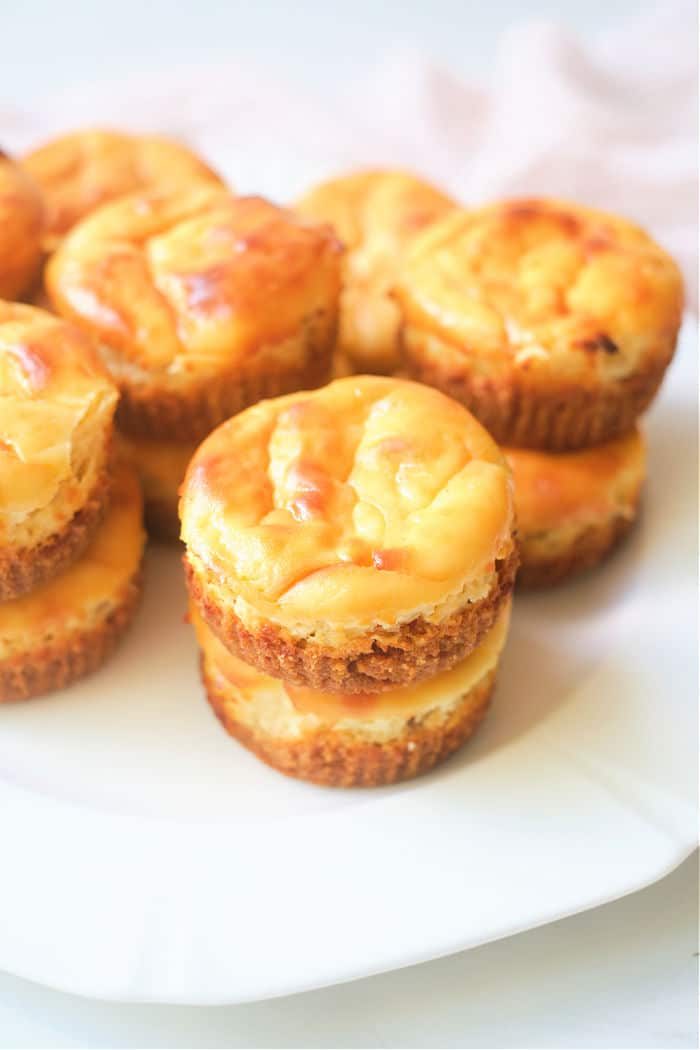 muffin tin cheesecakes