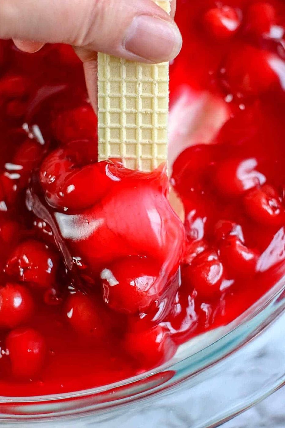 Cherry Cheesecake Dip