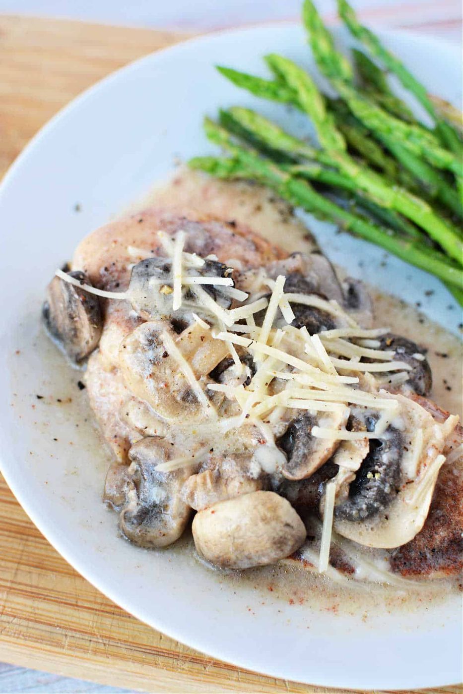 Crockpot Chicken and Cream of Mushroom Soup