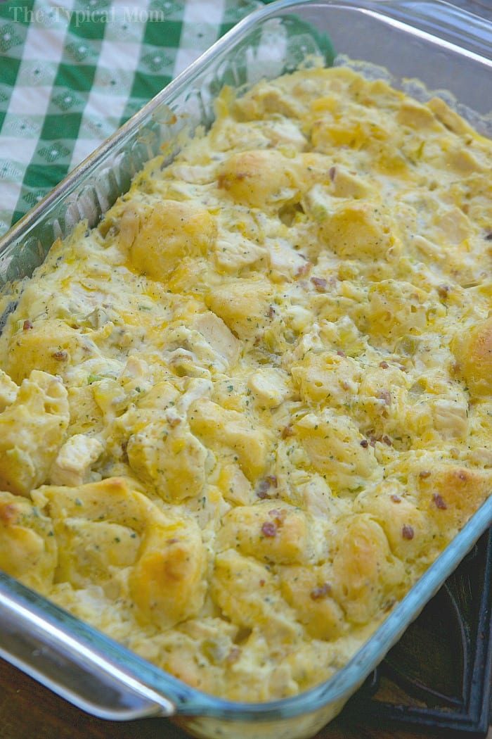 Chicken Bacon Ranch Bake