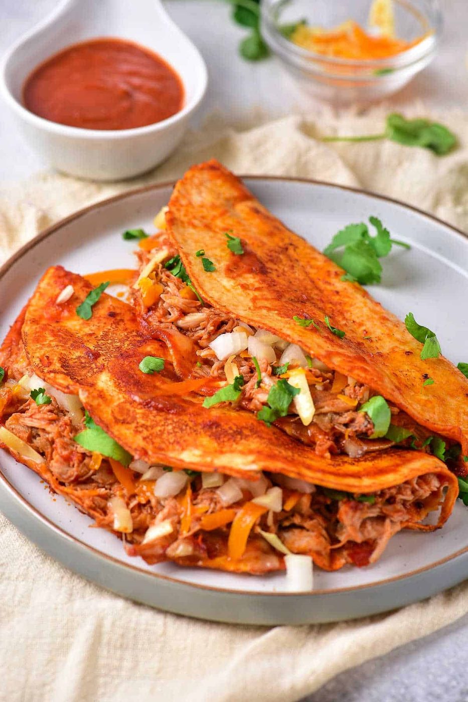 Chicken Birria Tacos