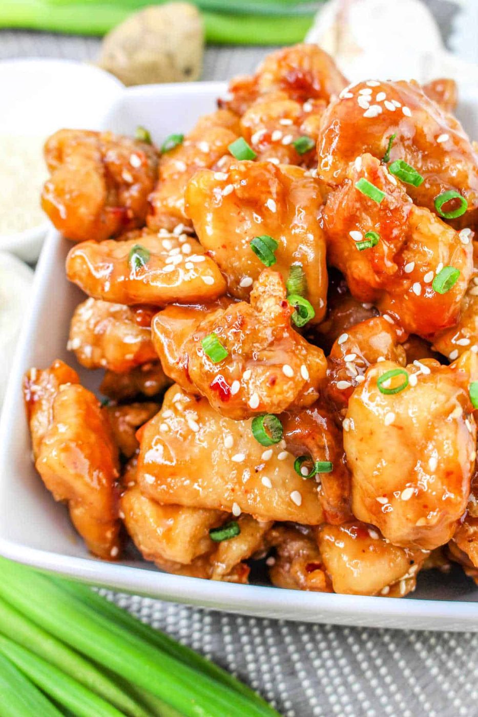 Honey Garlic Chicken Bites