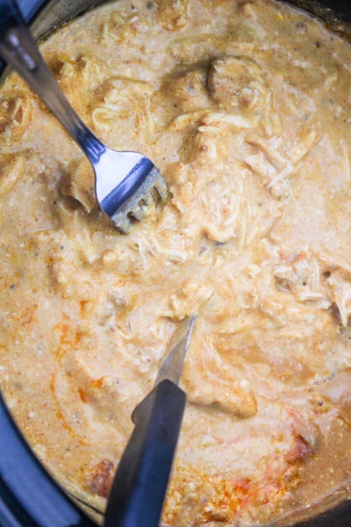 Slow Cooker Chicken Noodle Casserole
