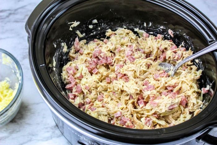 Slow Cooker Chicken and ham