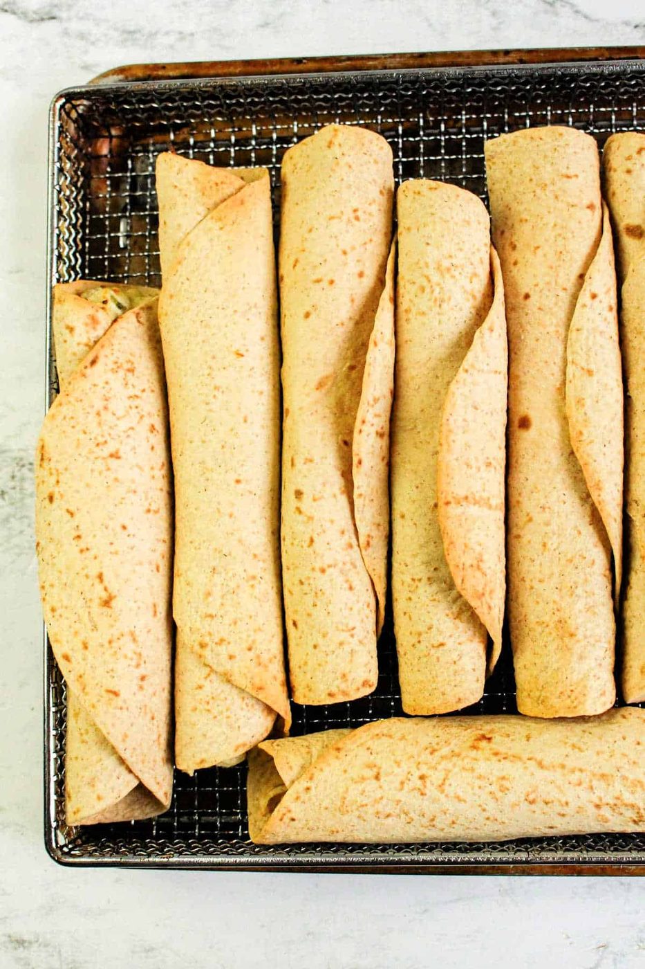 Homemade Chicken Taquitos Air Fryer