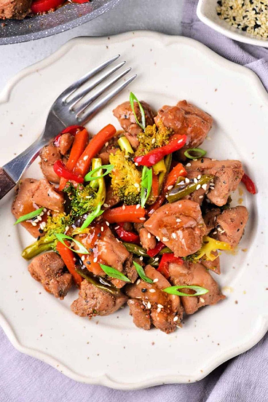 Chicken Thigh Stir Fry