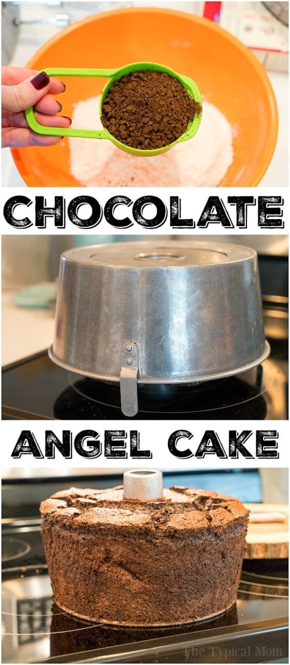 Chocolate Angel Food Cake recipe