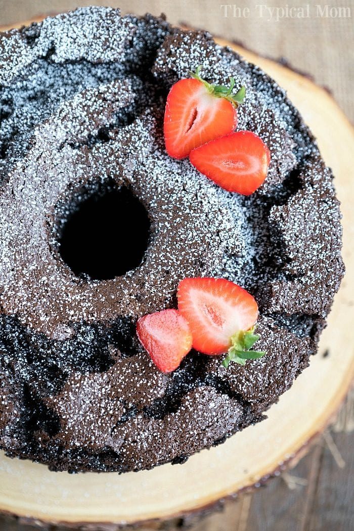 chocolate angel food cake 3