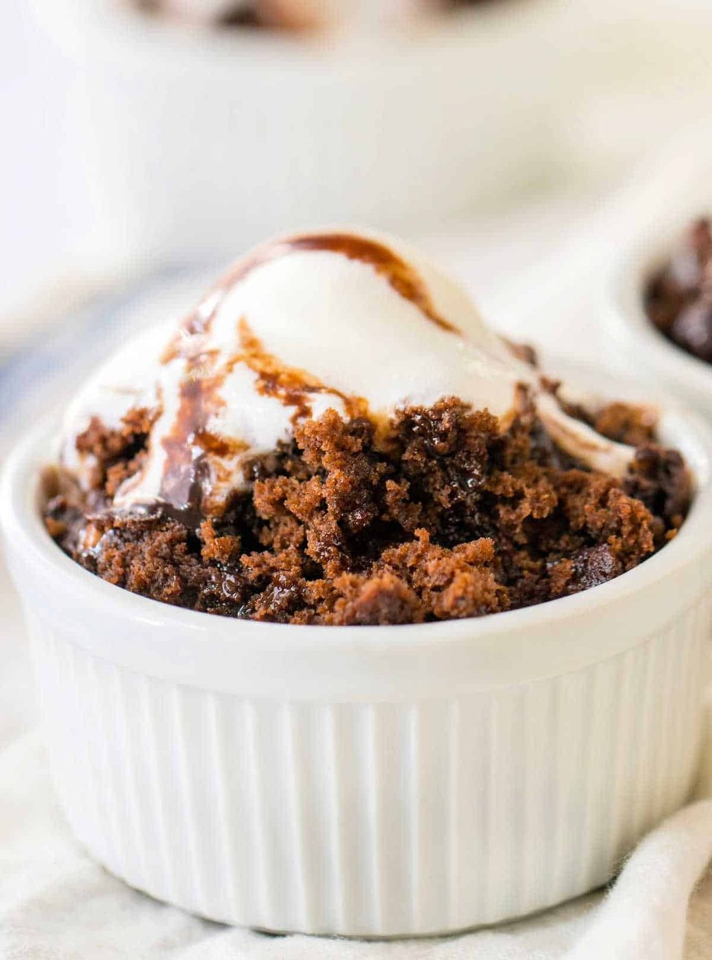 Cake with Hot Water