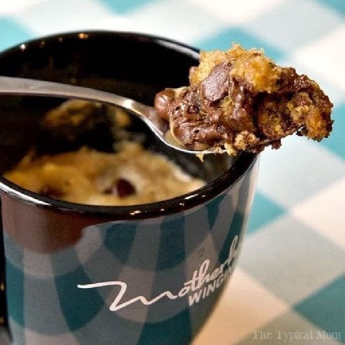 Chocolate Chip Cookie in a Mug