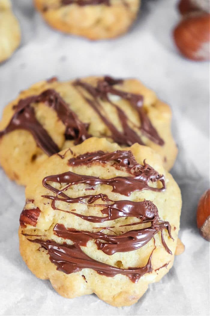 Chocolate Chip Hazelnut Cookies