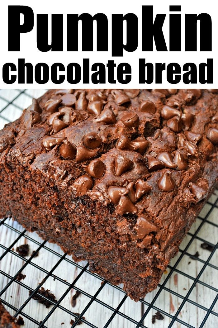 Pumpkin chocolate Bread