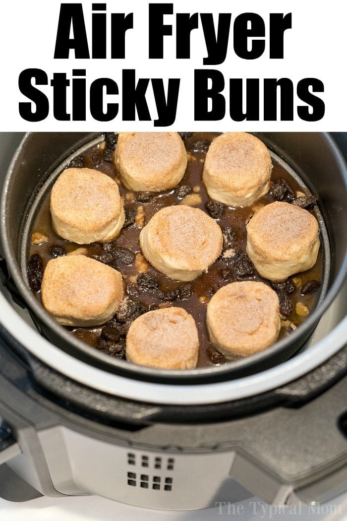 air fryer cinnamon rolls 2