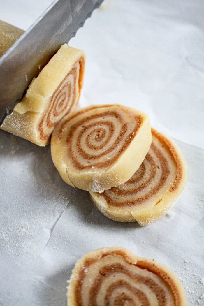Cake Mix Cinnamon Roll Cookies