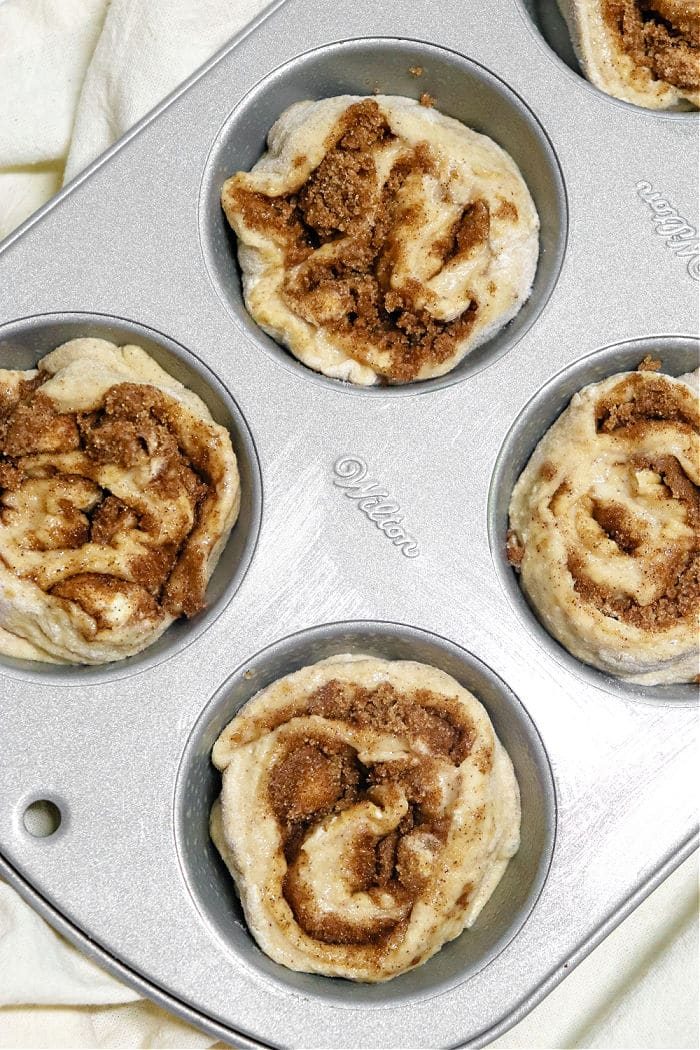 homemade Cinnamon Roll Muffins