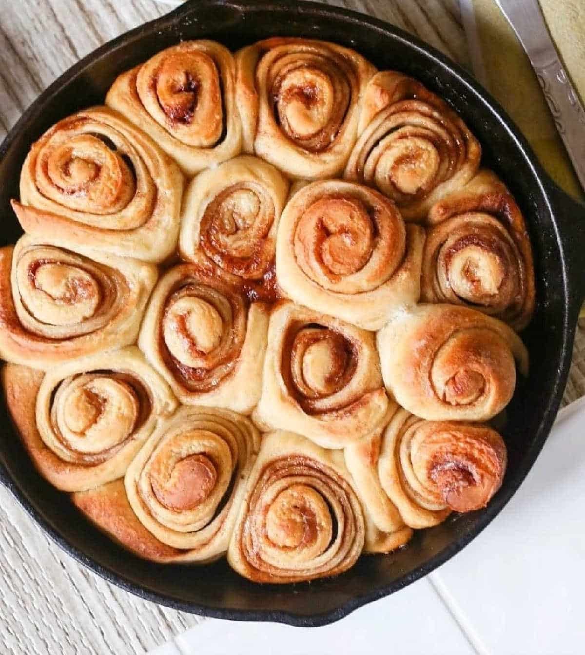 Discard Sourdough Cinnamon Rolls