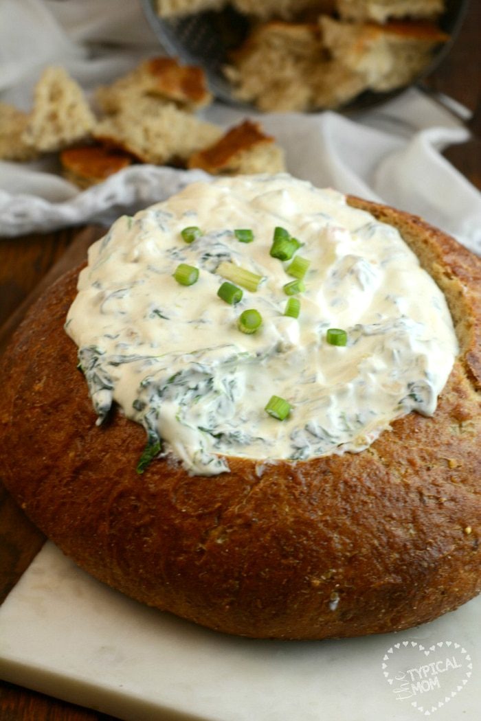 Cold Spinach Dip Appetizer