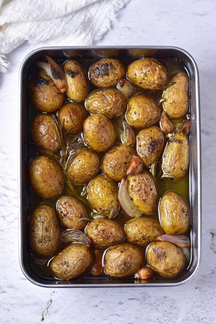 Roasted Little Potatoes in Oven