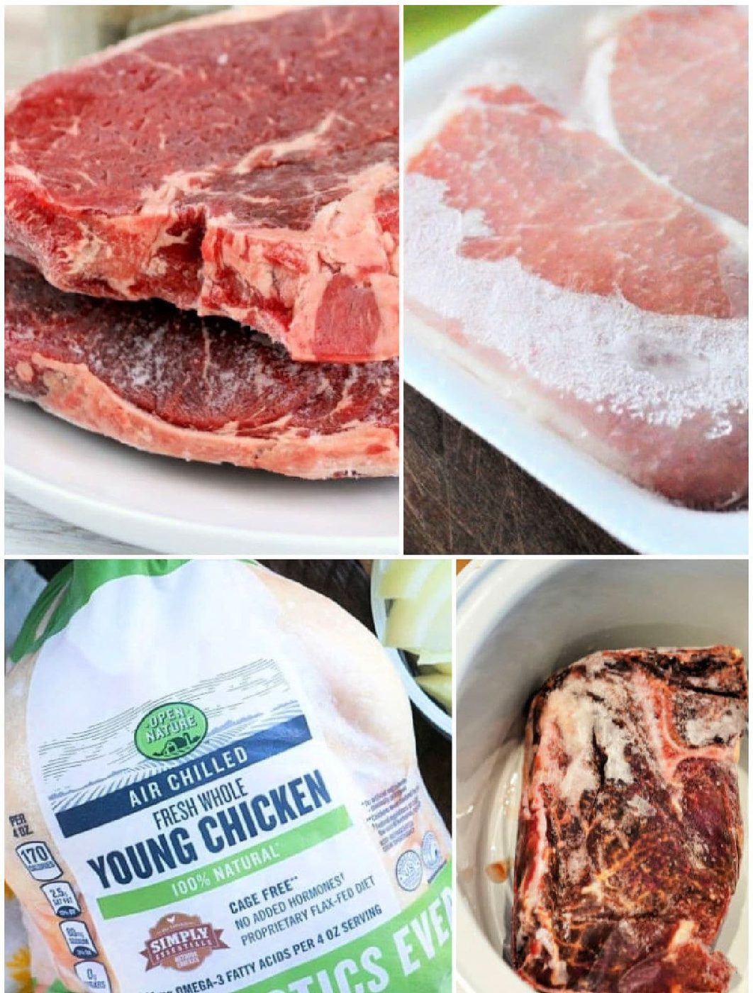 Cooking Frozen Meat