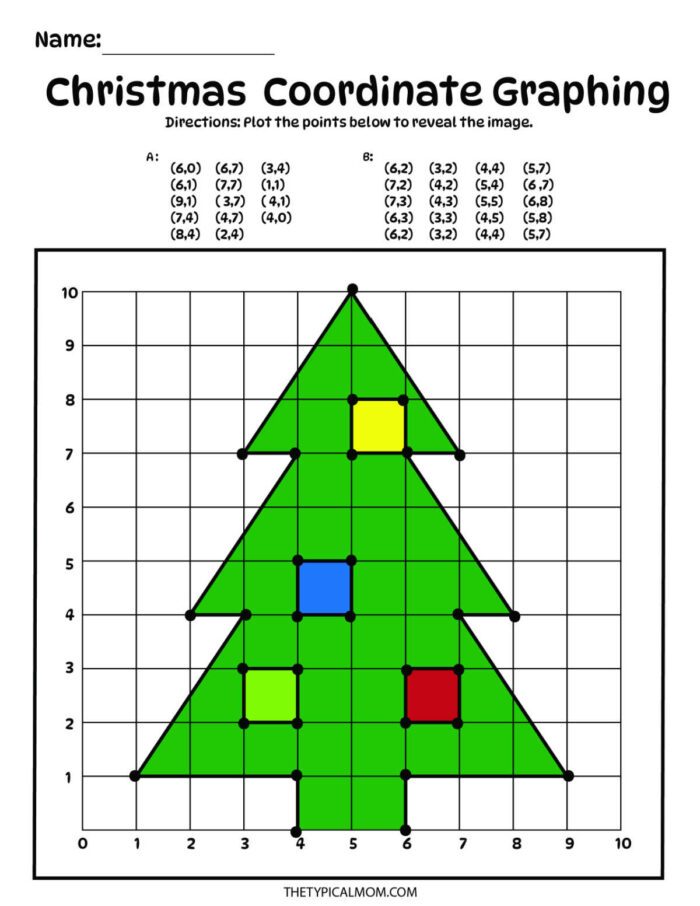coordinate graphing mystery pictures