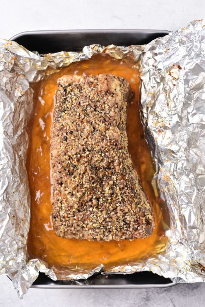Enjoy a good twist with this corned beef seasoned with herbs and spices, cooked to perfection in foil placed in a baking pan. solid for crafting an exquisite corned beef sandwich recipe that will tantalize your taste buds.