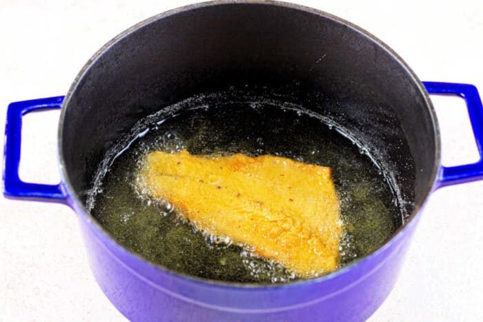 Frying Fish with Cornmeal