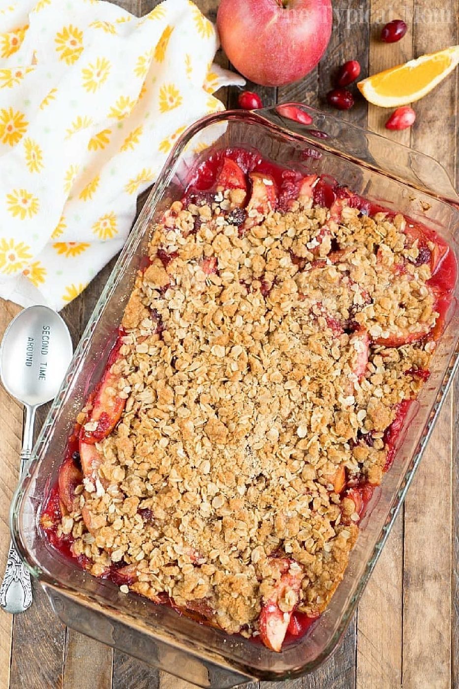 Cranberry Apple Cobbler