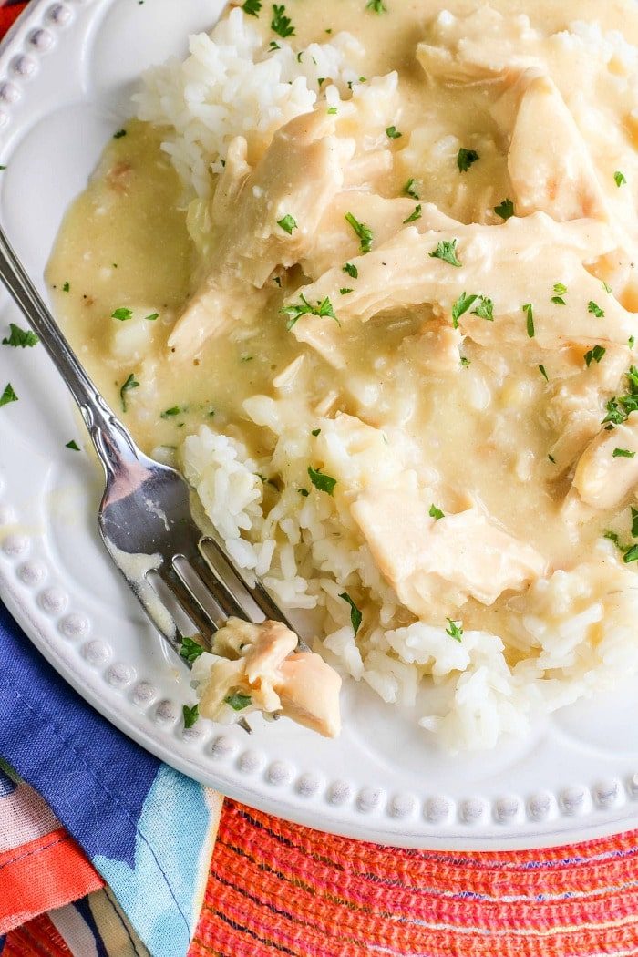slow cooker creamy chicken