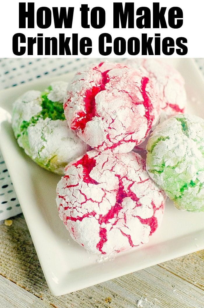 Crinkle Cookies Recipe 2