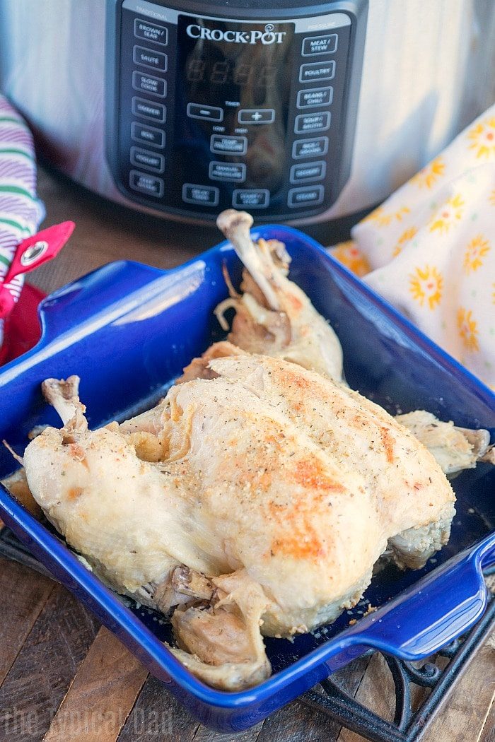 pressure cooker beer can chicken