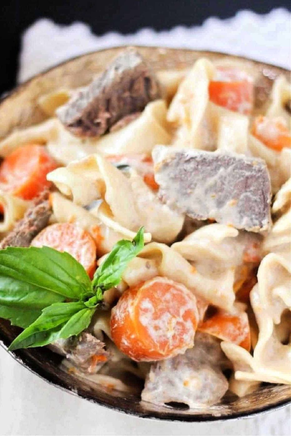 Crockpot Beef Stroganoff