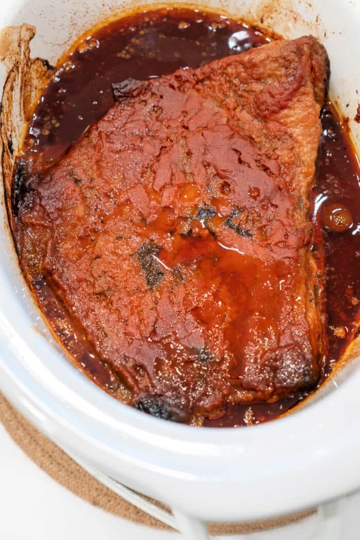 Sweet baby ray's slow cooker brisket