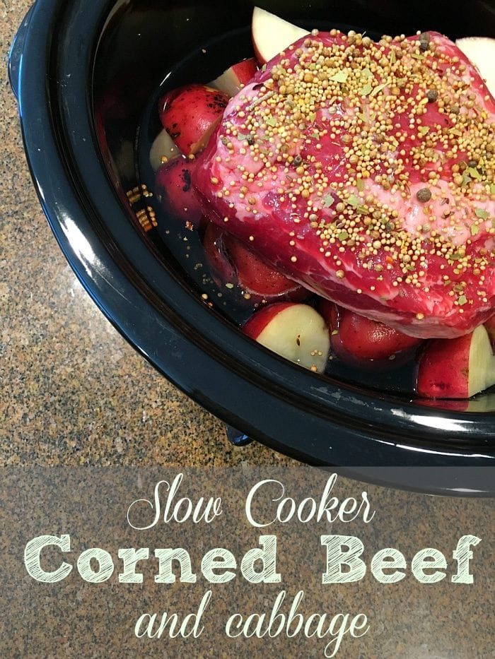 crockpot corned beef and cabbage
