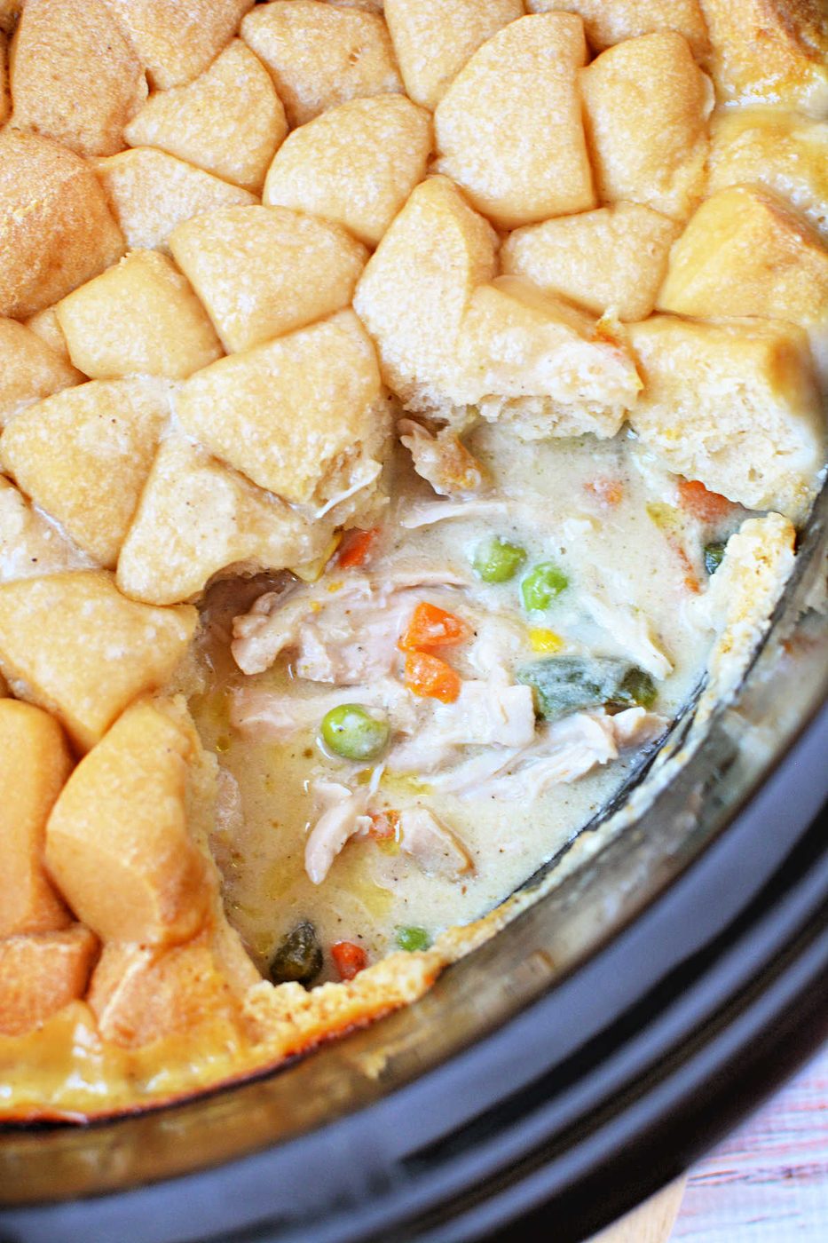 Crockpot Chicken Pot Pie