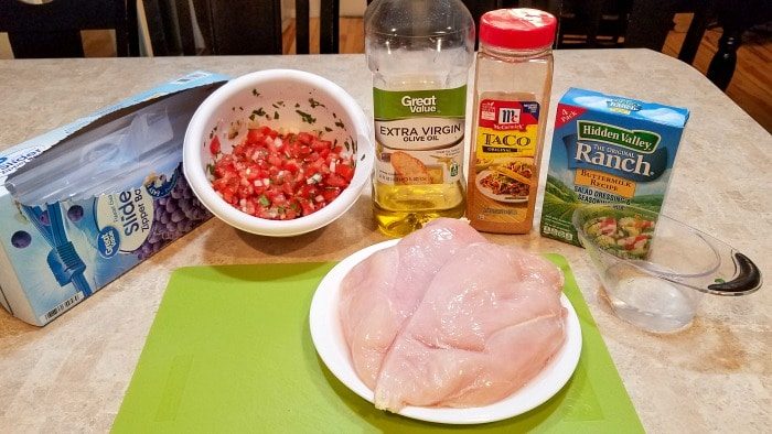 crockpot shredded chicken