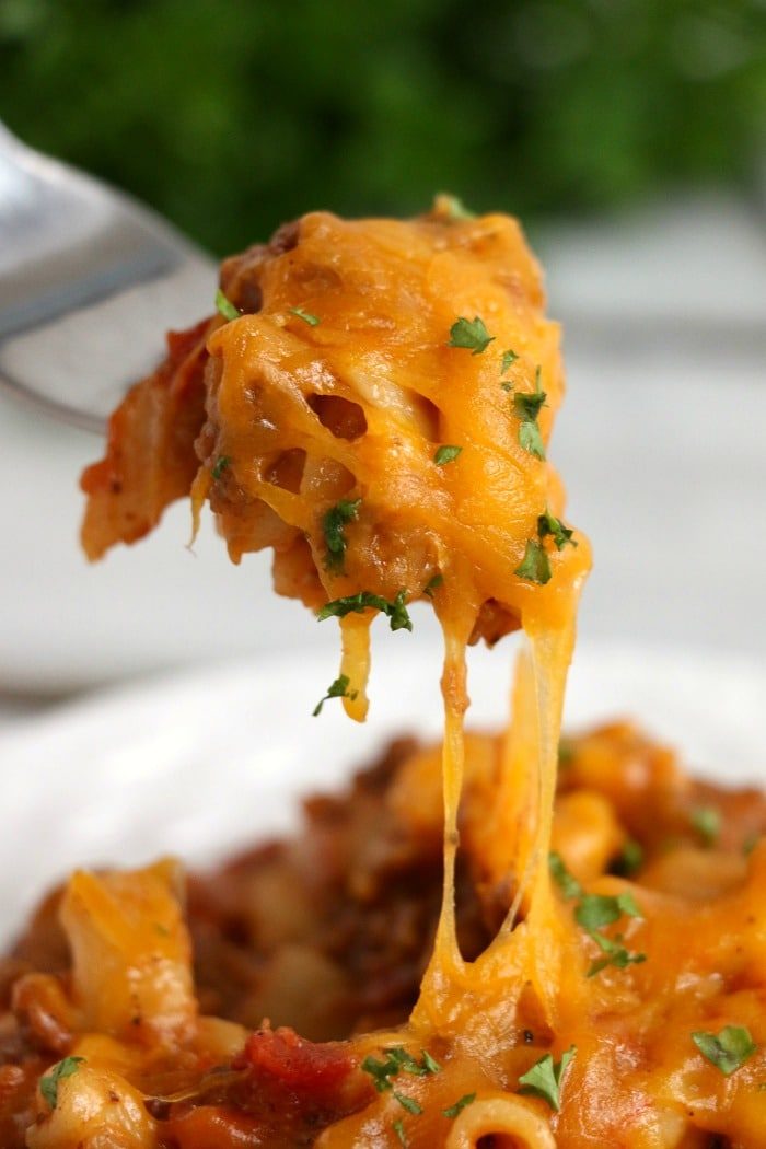 crockpot chili recipe with noodles